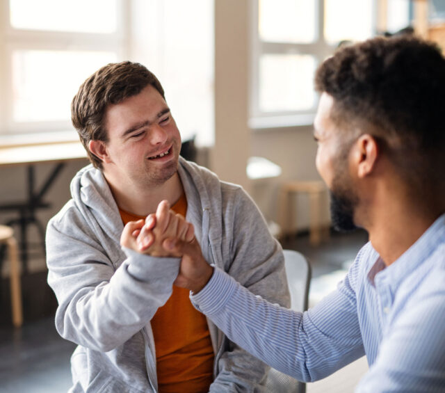 We evaluate adults and adolescents with developmental disabilities